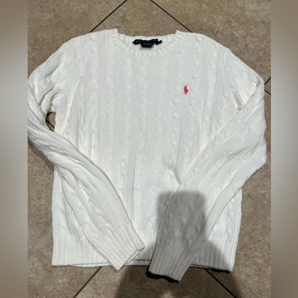 Ralph lauren cable knit sweater